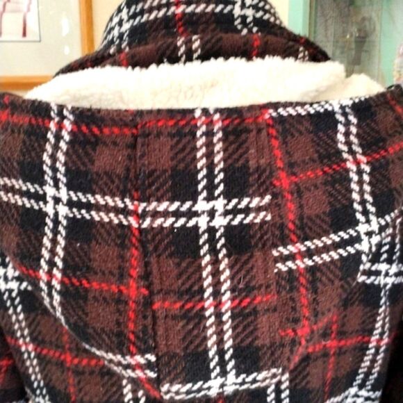 Ci Sono Hooded Plaid Jacket - Picture 8 of 14